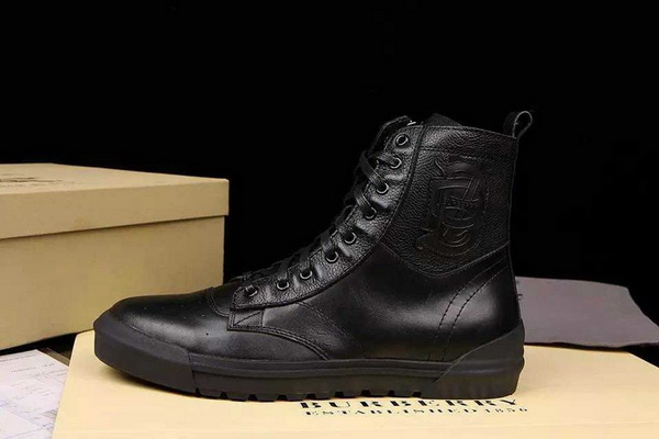 Burberry High-Top Fashion Men Shoes--002